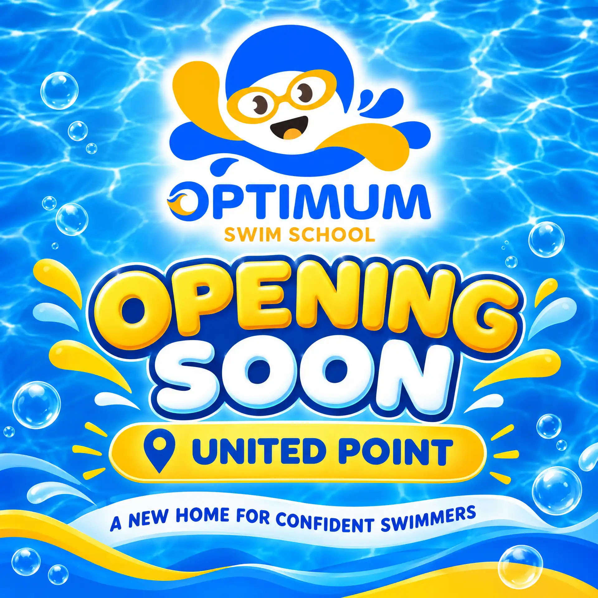 optimum swim school united point opening soon